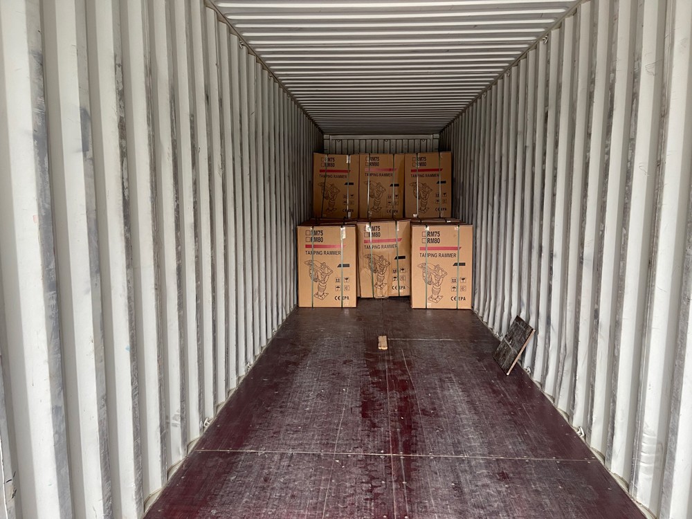 山东云顶yd2223线路检测公司40台冲击夯出口南非市场毛里求斯